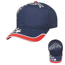 USA Flag American Patriotic 6 Panel Cotton Twill Hats Caps-Serve The Flag 3 image