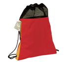 1 Dozen Products Large Drawstrings Backpack Rucksack Totes Sacks Pack Bags 13x18 Wholesale Lot-Serve The Flag 2 image