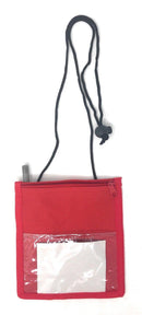 50 Conference Badges Id Card Holder Trade Show Badge Zipper Wholesale Bulk 5X6-Serve The Flag 4 image