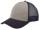 1 Dozen Low Crown Cotton Twill 6 Panel Mesh Baseball Trucker Hats Wholesale Bulk-Serve The Flag 1 image