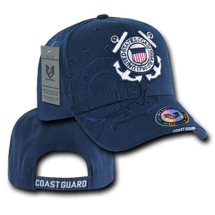 USA Patriotic Eagle Navy Blue Baseball Cap - Adjustable Embroidered Flag Hat