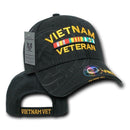 Shadow Effect Embroidery US Military Vet Army Air Force Navy Marines Hats Caps-Serve The Flag 8 image