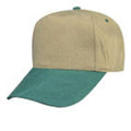100% Cotton Canvas Stone Washed Pigment Dyed 5 Panel Baseball Caps Hats Khaki-Serve The Flag
