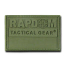 Tactical Operator Contracto 3X2 Rubber Patch Patches Rapdom-Serve The Flag 6 image