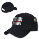Thin Blue Red Line USA American Flag Tactical Operator Baseball Caps Hats-Serve The Flag 7 image