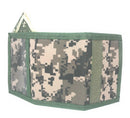 Trifold Mens Wallet Digital ACU Gray Camouflage Army Military Clear ID Window-Serve The Flag 9 image