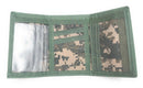 Trifold Mens Wallet Digital ACU Gray Camouflage Army Military Clear ID Window-Serve The Flag 2 image