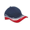 Flare Racing 6 Panel Low Crown Light Weight Brushed Cotton Baseball Caps Hats-Serve The Flag 4 image