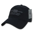 United States Of America No Greater Friend Enemy US Flag Baseball Dad Caps Hats-Serve The Flag 2 image