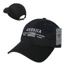 United States Of America No Greater Friend Enemy US Flag Baseball Dad Caps Hats-Serve The Flag 1 image