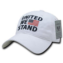 United We Stand USA American Flag Patriotic Baseball Dad Polo Cotton Caps Hats-Serve The Flag 15 image
