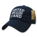 United We Stand USA American Flag Patriotic Baseball Dad Polo Cotton Caps Hats-Serve The Flag 20 image
