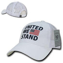 United We Stand USA Flag Patriotic Relaxed Fit Trucker Cotton Baseball Caps Hats-Serve The Flag 5 image