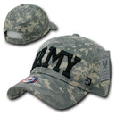 US Army Text Acu Digital Washed Cotton Camo Camouflage Military Caps Hats-Serve The Flag 2 image