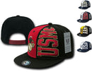 Rapid Dominance US Military Army Air Force Navy Marines Coast Guard Stack Up Flat Bill Hats Caps-Serve The Flag 2 image