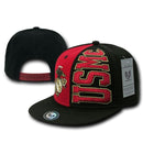 Rapid Dominance US Military Army Air Force Navy Marines Coast Guard Stack Up Flat Bill Hats Caps-Serve The Flag 6 image