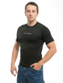 US Military Army Air Force Navy Training Workout Muscle Anti-Microbial T-Shirts-Serve The Flag 24 image