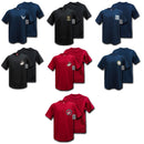 US Military Army Air Force USmc Marines Coast Guard Navy T-Shirt T-Shirts Tees-Serve The Flag 2 image