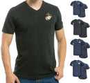 Rapid Dominance US Patriotic Military V-Neck Army Air Force Coast Guard Marines Navy T-Shirts-Serve The Flag 2 image