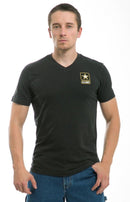 Rapid Dominance US Patriotic Military V-Neck Army Air Force Coast Guard Marines Navy T-Shirts-Serve The Flag 13 image