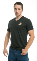 Rapid Dominance US Patriotic Military V-Neck Army Air Force Coast Guard Marines Navy T-Shirts-Serve The Flag 23 image