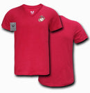 Rapid Dominance US Patriotic Military V-Neck Army Air Force Coast Guard Marines Navy T-Shirts-Serve The Flag 25 image