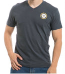 Rapid Dominance US Patriotic Military V-Neck Army Air Force Coast Guard Marines Navy T-Shirts-Serve The Flag 8 image