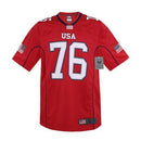 Rapid Dominance Sports Practice Graphic USA Football Jersey-Serve The Flag 14 image