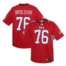 Rapid Dominance Sports Practice Graphic USA Football Jersey-Serve The Flag 6 image