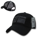 USA Flag Freedom United Patriotic Military Relaxed Fit Trucker Baseball Cap Hats-Serve The Flag 37 image