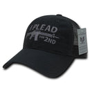 USA Flag Freedom United Patriotic Military Relaxed Fit Trucker Baseball Cap Hats-Serve The Flag 40 image