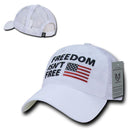 USA Flag Freedom United Patriotic Military Relaxed Fit Trucker Baseball Cap Hats-Serve The Flag 49 image