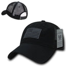 USA Flag Freedom United Patriotic Military Relaxed Fit Trucker Baseball Cap Hats-Serve The Flag 63 image