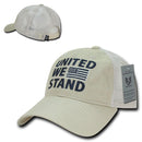USA Flag Freedom United Patriotic Military Relaxed Fit Trucker Baseball Cap Hats-Serve The Flag 76 image