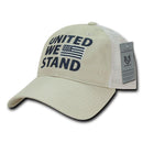 USA Flag Freedom United Patriotic Military Relaxed Fit Trucker Baseball Cap Hats-Serve The Flag 35 image