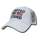 USA Flag Freedom United Patriotic Military Relaxed Fit Trucker Baseball Cap Hats-Serve The Flag 36 image