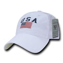 USA Flag Freedom United Patriotic Military Relaxed Fit Trucker Baseball Cap Hats-Serve The Flag 29 image
