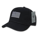 USA Flag Patriotic Embroidered Cotton 5 Panel Dad Golf Caps Hats-Serve The Flag 9 image