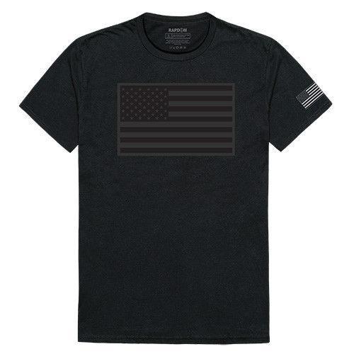 USA Flag Patriotic United We Stand Thin Red Line Freedom Cotton T-Shir