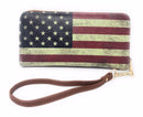 USA Flag Tote Satchel Handbag Wristlet Gift Set For Women Wife Mom Girlfriend-Serve The Flag 17 image