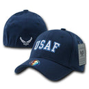 Rapid Dominance USA Military Law Enforcement Flexfit Fitted Embroidered Baseball Dad Caps Hats-Serve The Flag 13 image