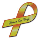 USA Support Our Troops Ribbon Magnet Car Auto Refrigerator Fridge Kitchen-Serve The Flag 1 image