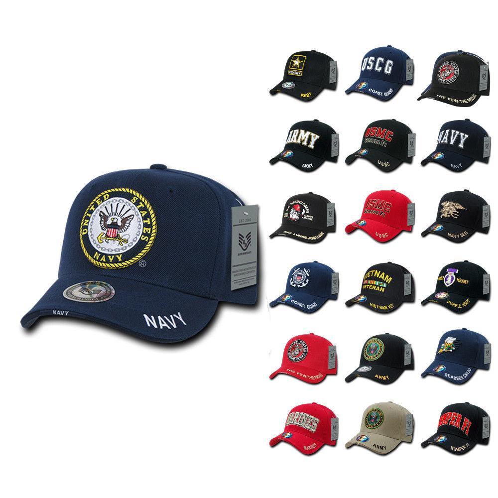 Rapid Dominance Black US Army Star Baseball Cap - Officially Licensed Military Hat