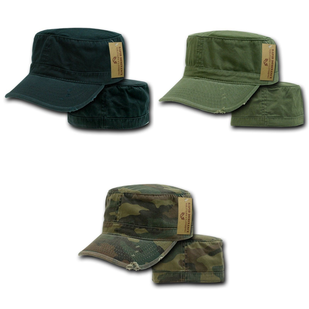Army fatigue fitted hats outlet