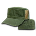 Vintage Bdu Fatigue Distressed Cadet Patrol Military Army Fitted Caps Hats-Serve The Flag