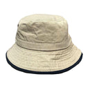 Washed Cotton Bucket Hats Caps With Trim Two Tone Fishermans Beach Hat Unisex-Serve The Flag 4 image
