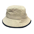 Washed Cotton Bucket Hats Caps With Trim Two Tone Fishermans Beach Hat Unisex-Serve The Flag