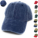 Washed Cotton Low Crown 6 Panel Baseball Relaxed Fit Dad Hats Caps-Serve The Flag 13 image