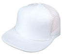 50 Lot Flat Bill Blank 5 Panel Mesh Foam Trucker Baseball Hats Caps Wholesale Bulk-Serve The Flag 4 image