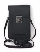 Women'S Crossbody Phone Purse Clear Touchscreen Window Wallet Pouch Case Strap-Serve The Flag 8 image